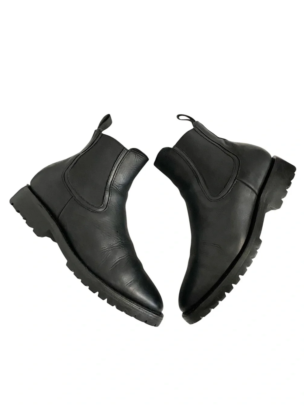Thursday Boot Company Men’s Legend Black Leather Lug Sole Chelsea Boots Size 7